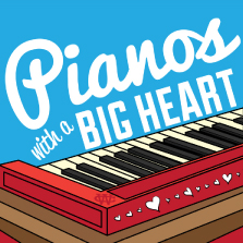 Album cover for CWM0015 Pianos with a Big Heart