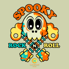 Album cover for CWM0092 Spooky Rock ‘n Roll