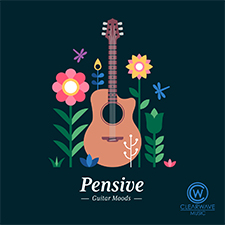 Album cover for CWM0119 Pensive Guitar Moods