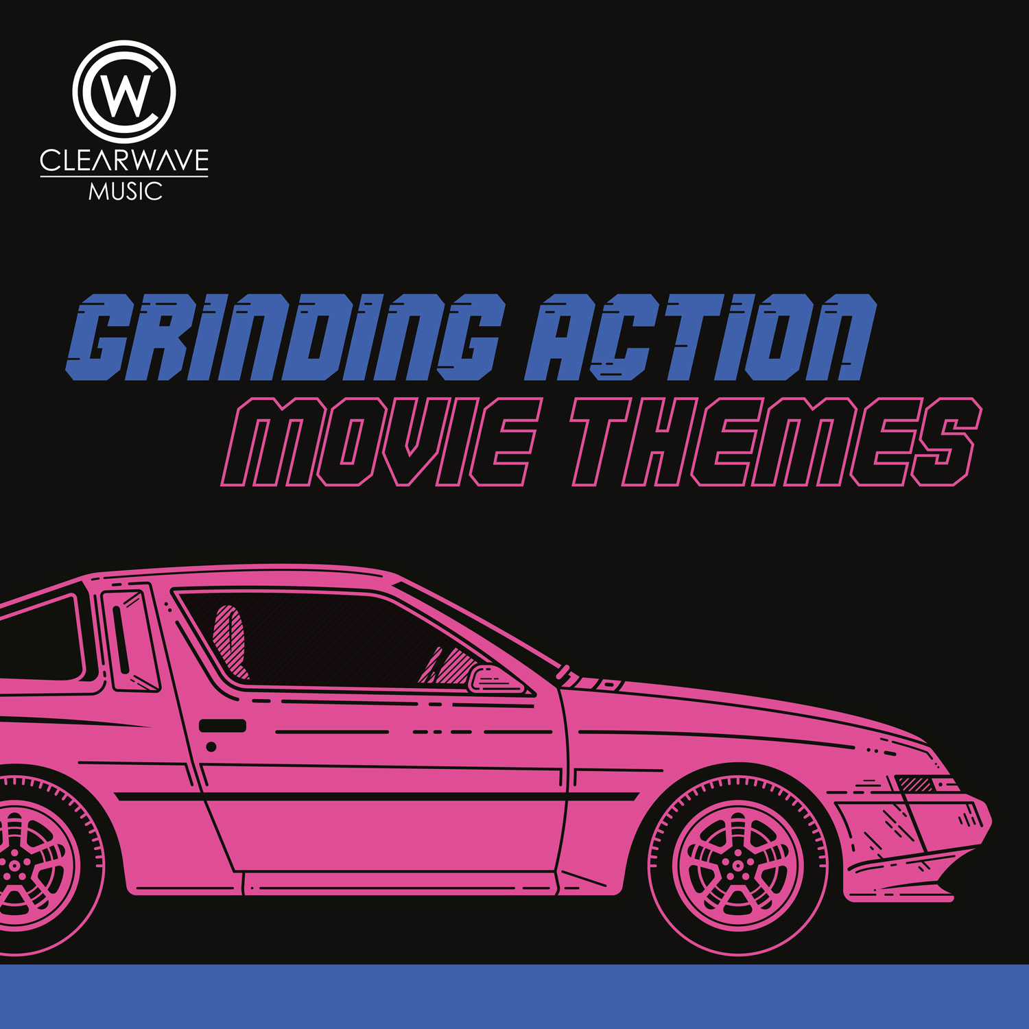 Album cover for CWM0125 Grinding Action Movie Themes