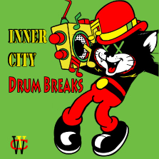 Album cover for CWM0007 Inner City Drum Breaks